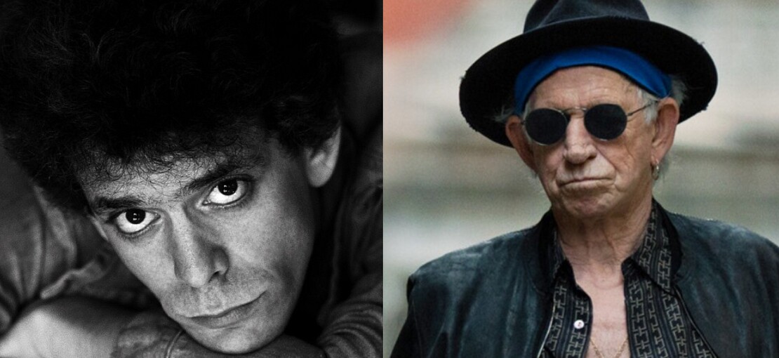 Obrázek k článku GLOSA: Keith Richards hraje Velvet Underground, láká na poctu Lou Reedovi