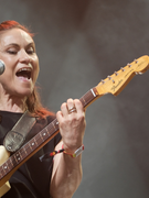 Náhledový obrázek k článku Lenka Dusilova proti Megadeth. Na Rock for People se k ní připojil i David Koller