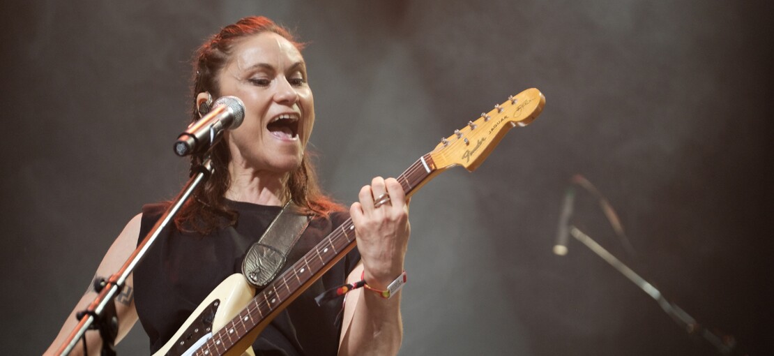 Obrázek k článku Lenka Dusilova proti Megadeth. Na Rock for People se k ní připojil i David Koller