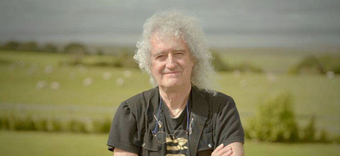 Obrázek k článku „Píšeme novou hudbu“. Brian May napíná fanoušky Queen