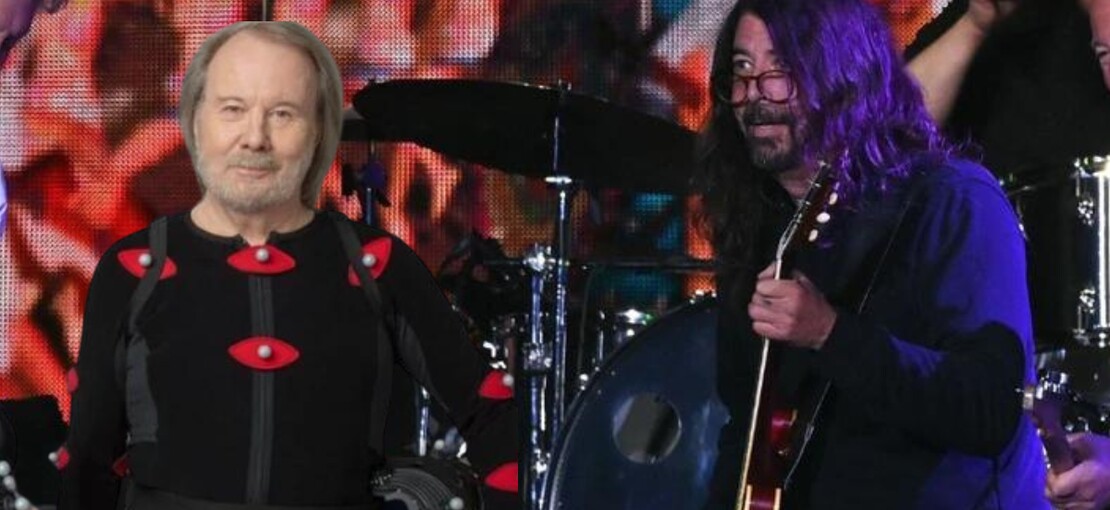 Obrázek k článku VIDEO: Legendární ABBA vzdala poctu Foo Fighters předělávkou hitu Learn To Fly