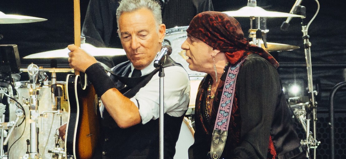 Obrázek k článku NAŽIVO: Dechberoucí Bruce Springsteen. Zaklel Trumpa a uhranul i pražské nebe