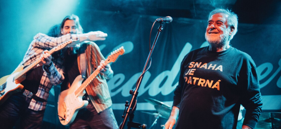 Obrázek k článku FOTO: Headliner oslavil narozeniny. Zlatým hřebem byl Michal Prokop