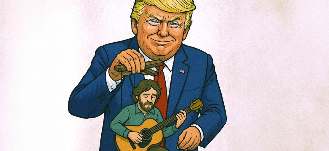 Obrázek k článku Hobitín: Hudba v Trumpově moci. Cla nejvíce oslabila rádia, ztrácí i Sphere v Las Vegas