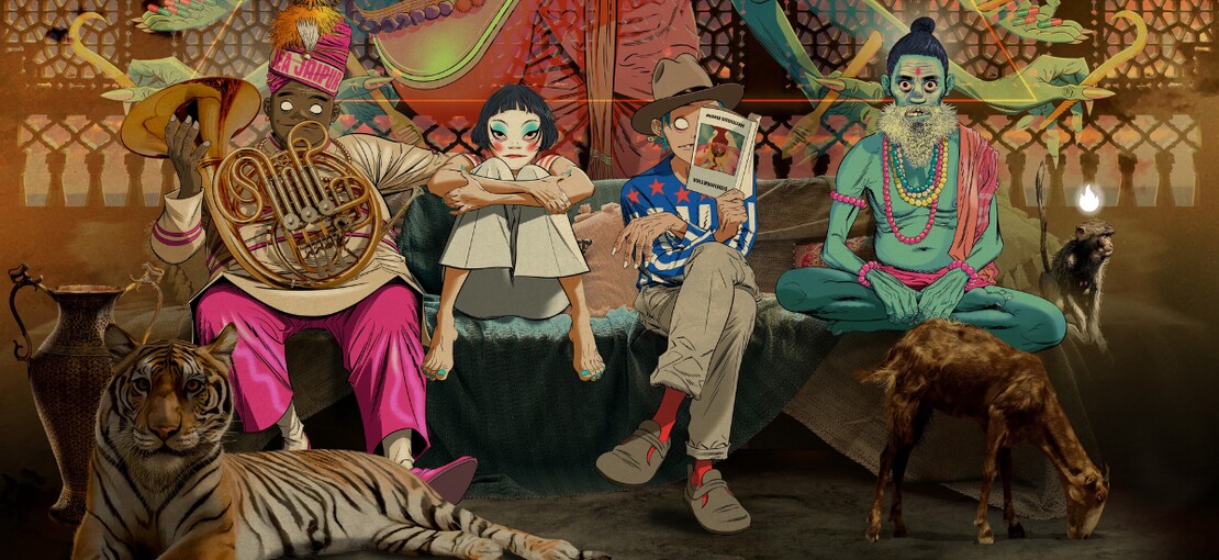 Obrázek k článku Na Rock for People přijedou animovaní Gorillaz. Návrat hlásí Limp Bizkit