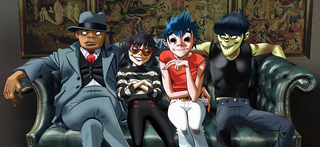 Obrázek k článku ALBUM MĚSÍCE: Gorillaz jsou na absolutním vrcholu. The Mountain je souhvězdím umělců