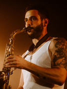 Náhledový obrázek k článku NAŽIVO: Saxofonista Sam Greenfield roztočil Novou Spirálu skvělým fussion jazzem