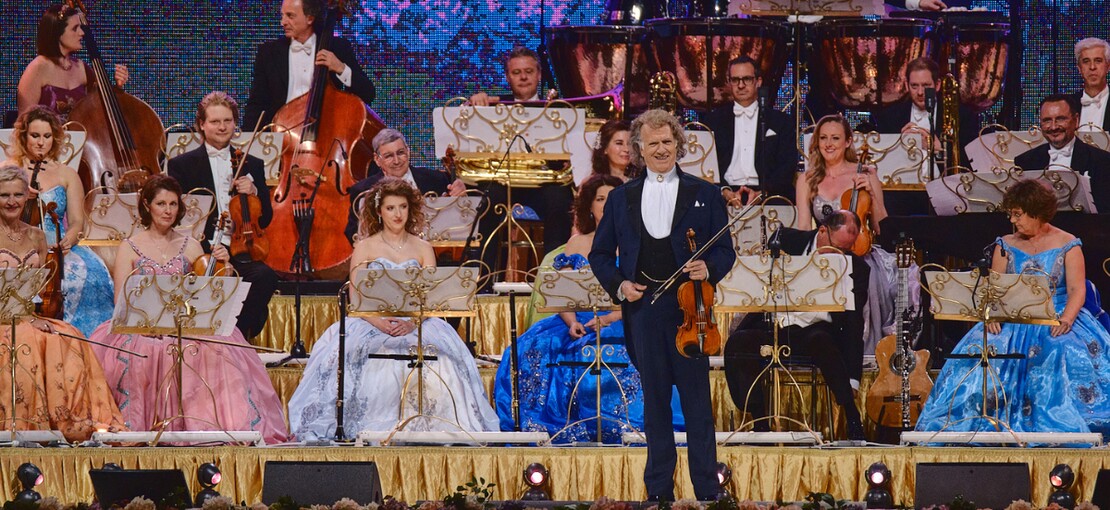 Obrázek k článku NAŽIVO: Od Strausse po Jacksona. Král valčíků André Rieu znovu dobyl Prahu