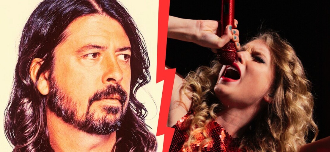 Obrázek k článku „My aspoň hrajeme naživo.“ Dave Grohl si rýpnul do Taylor Swift